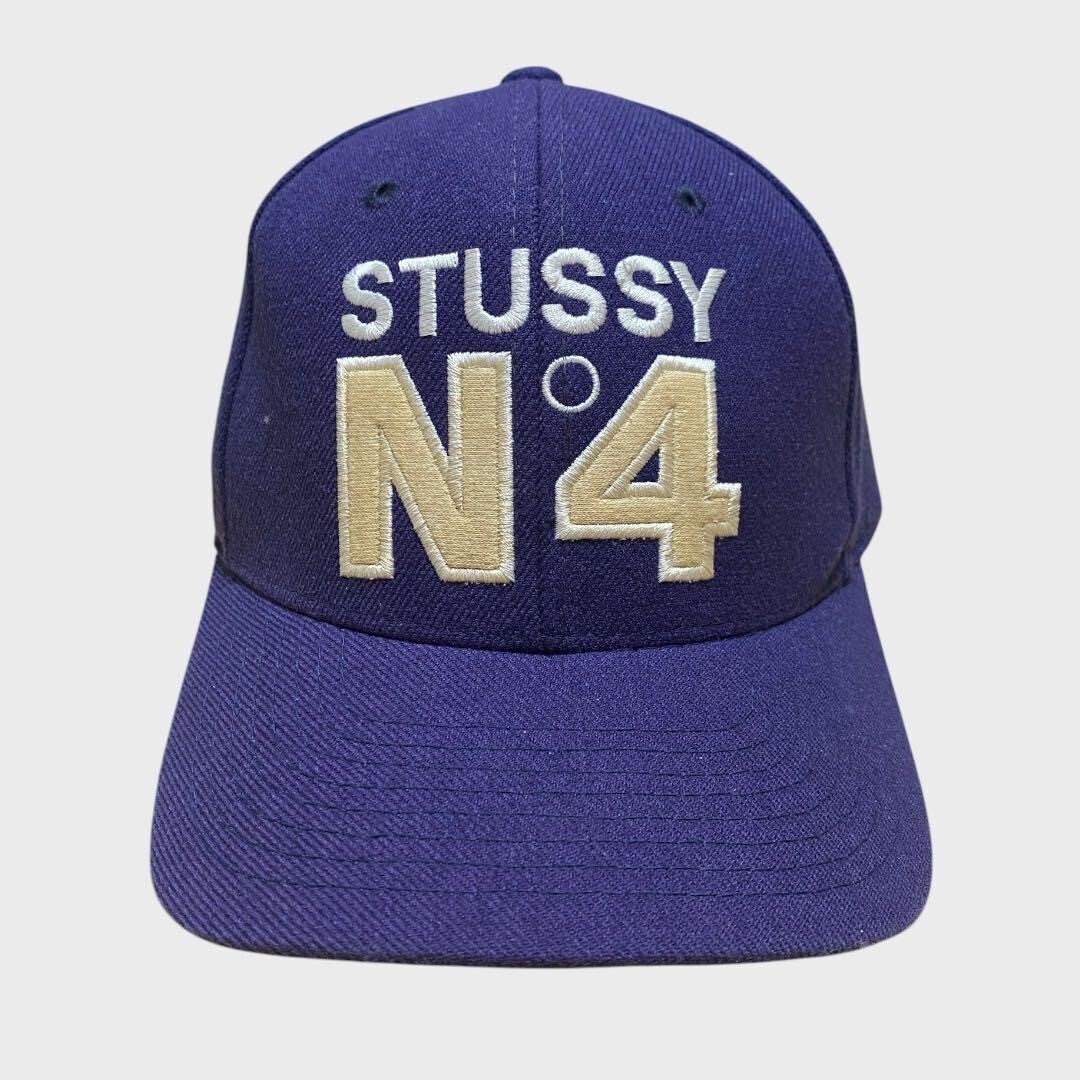 STUSSY USA製 90’s Old stussy Logo Cap N4 n°4