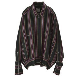 SISE BALLOON STRIPE BLOUSON