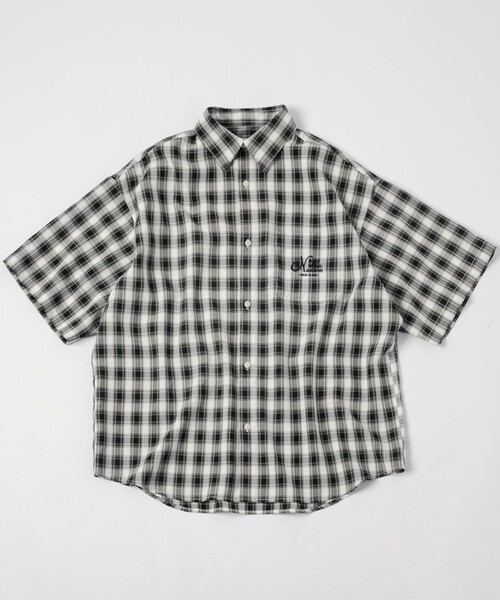 kaoyorinakami omble shirt / オンブレシャツ