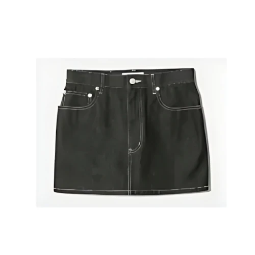 beautiful people selvedge denim mini skirt