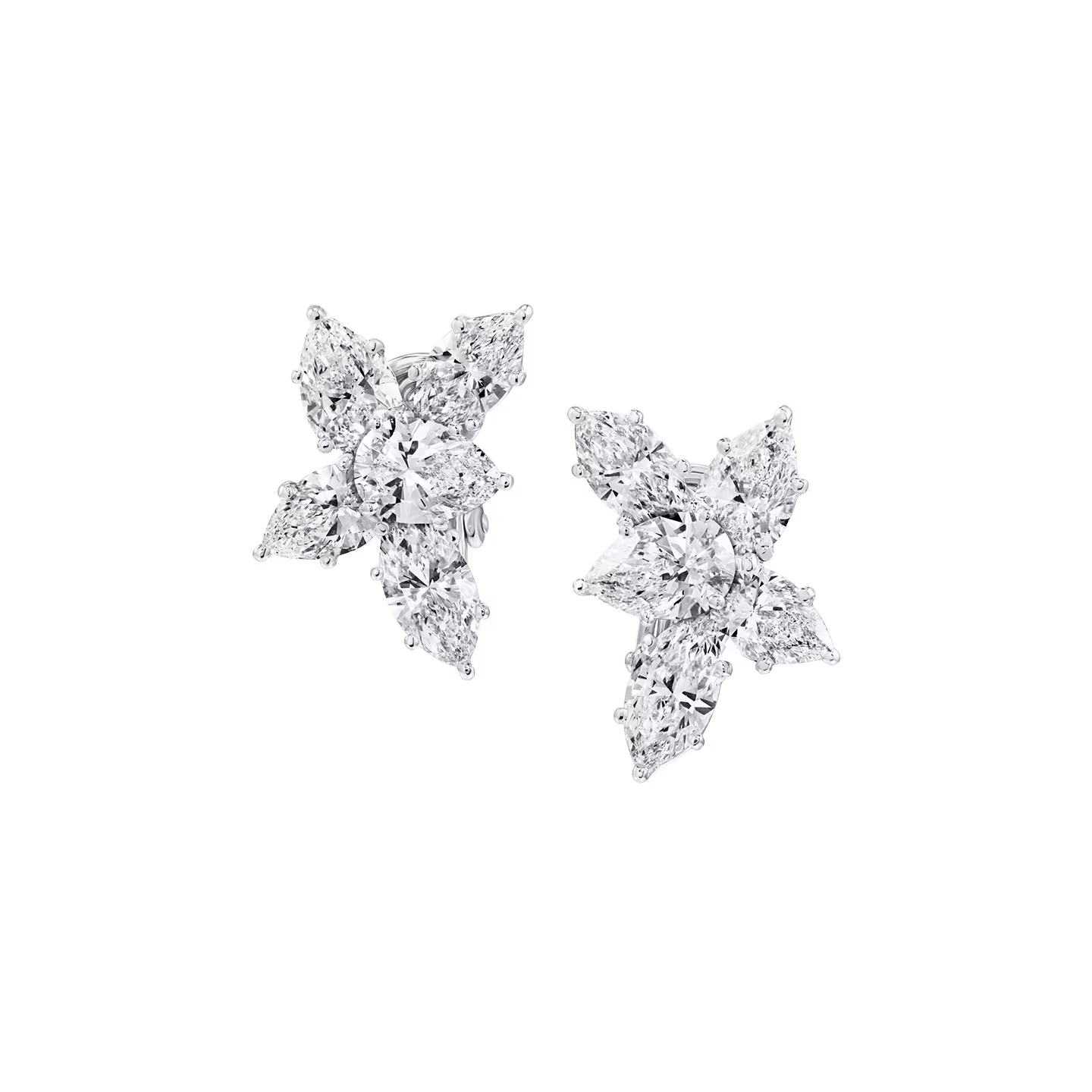 Harry Winston ウィンストン・クラスター・イヤリング
