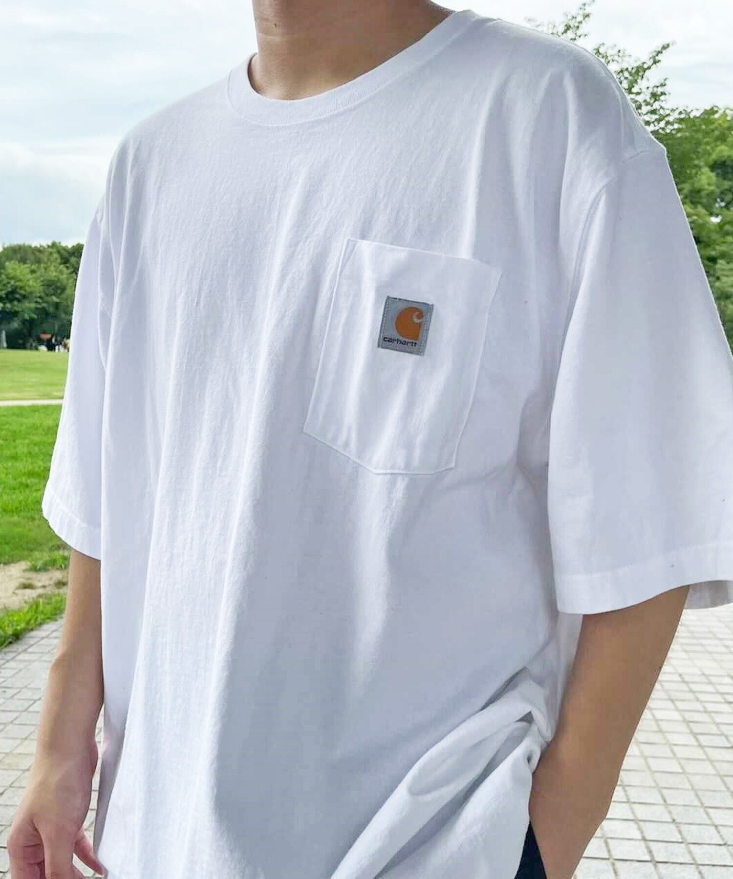 Carhartt ロゴ半袖Tシャツ