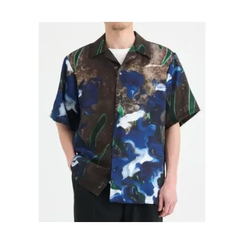 RAINMAKER OPEN COLLAR S/S SHIRT
