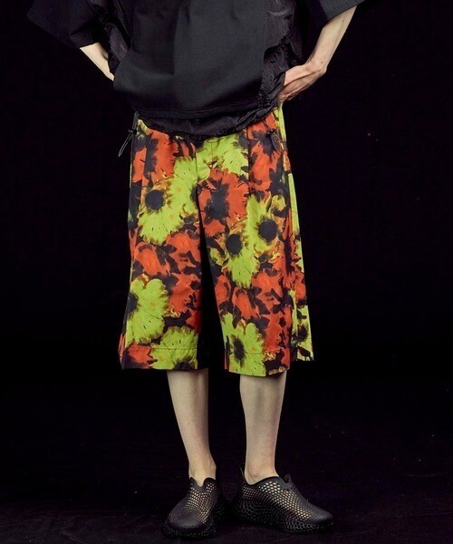 MAISON SPECIAL ORIGINAL GRAPHIC Prime-Wide Shorts