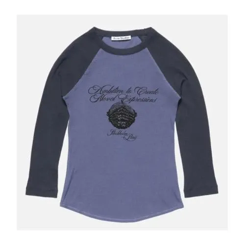 Acne Studios ロゴジャージーTシャツ