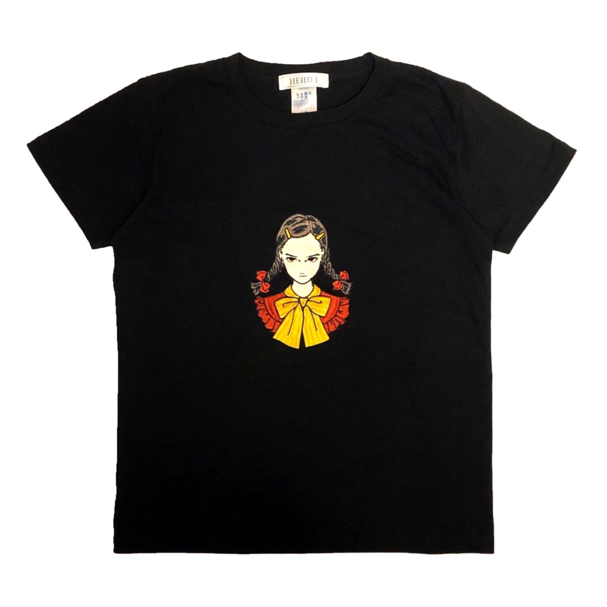 HEIHEI 刺繍Tシャツ　ガールC