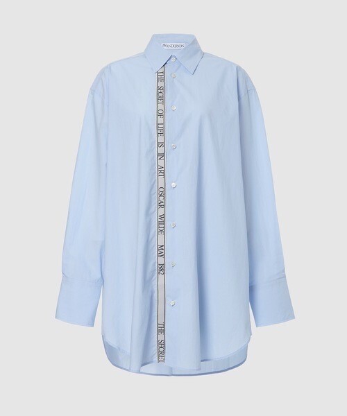 JW Anderson OVERSIZE O/W TAPE SHIRT