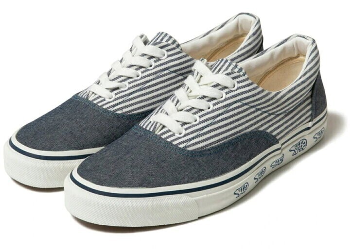 HUMAN MADE HUMAN MADE DECK SHOES INDIGO POLAR BEAR