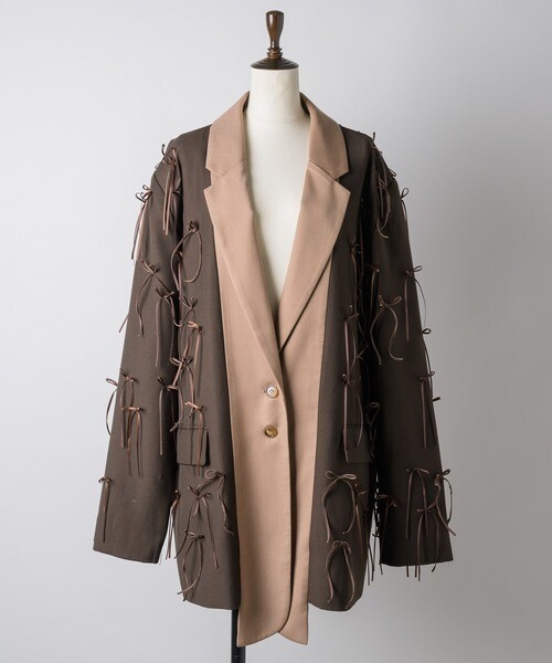 la belle Etude many ribbon jacket