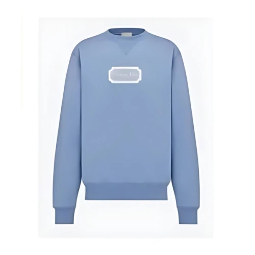 DIOR CD Icon Hooded Sweatshirt Cotton Fleece "Yellow"
