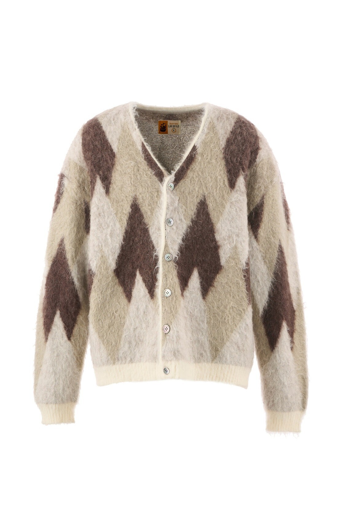 SAINT Mxxxxxx KNIT CARDIGAN/ARGYLE / MULTI