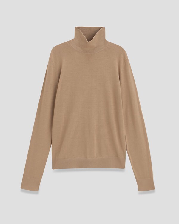 Theory Regal Wool Turtleneck Sweater