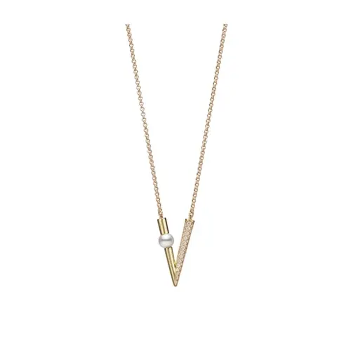 MIKIMOTO V Code ペンダント