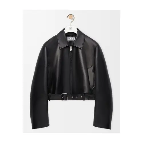 LOEWE バイカー ジャケット（ナパラム）