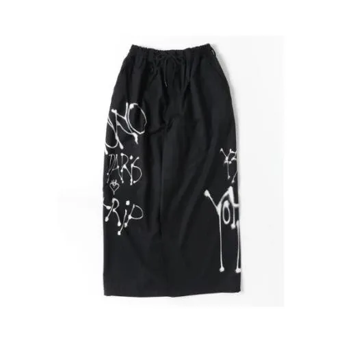 Y-3 CHITO GRAPHIC WIDE WOOL PANT