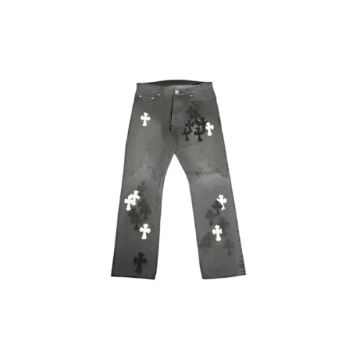 Chrome Hearts FLEURKNEE JEAN STRTLG FBRC