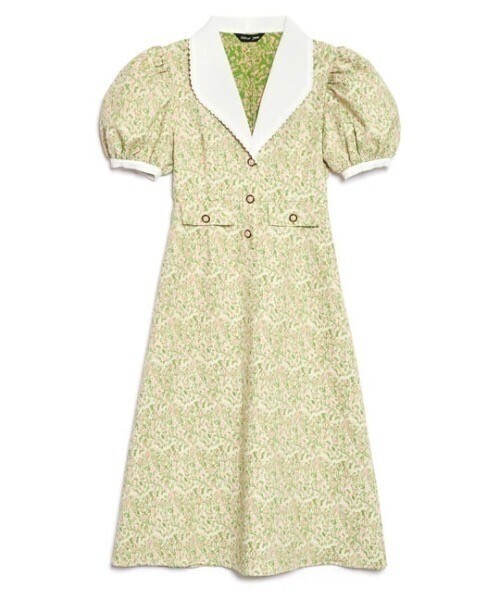 SisterJane Vine Jacquard Midi Dress