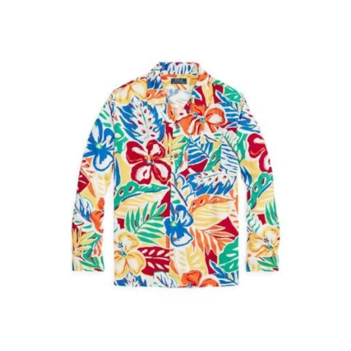 POLO RALPH LAUREN クラシックフィット フローラル パジャマスタイル シャツ