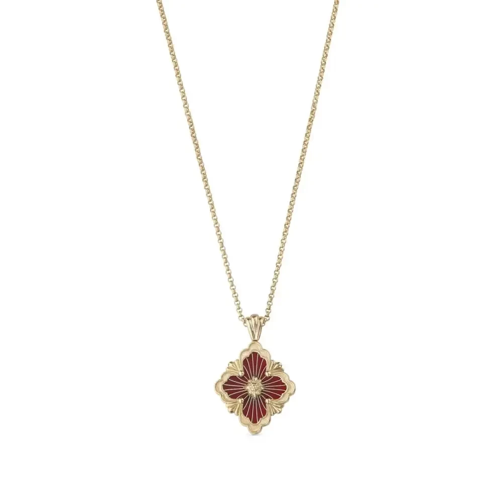 BUCCELLATI OPERA TULLE ENAMEL オペラ チュール ペンダント