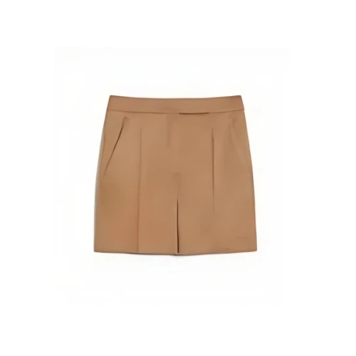 Max Mara Camel colour shorts