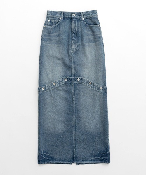 MAISONSPECIAL 2way Length Denim Skirt