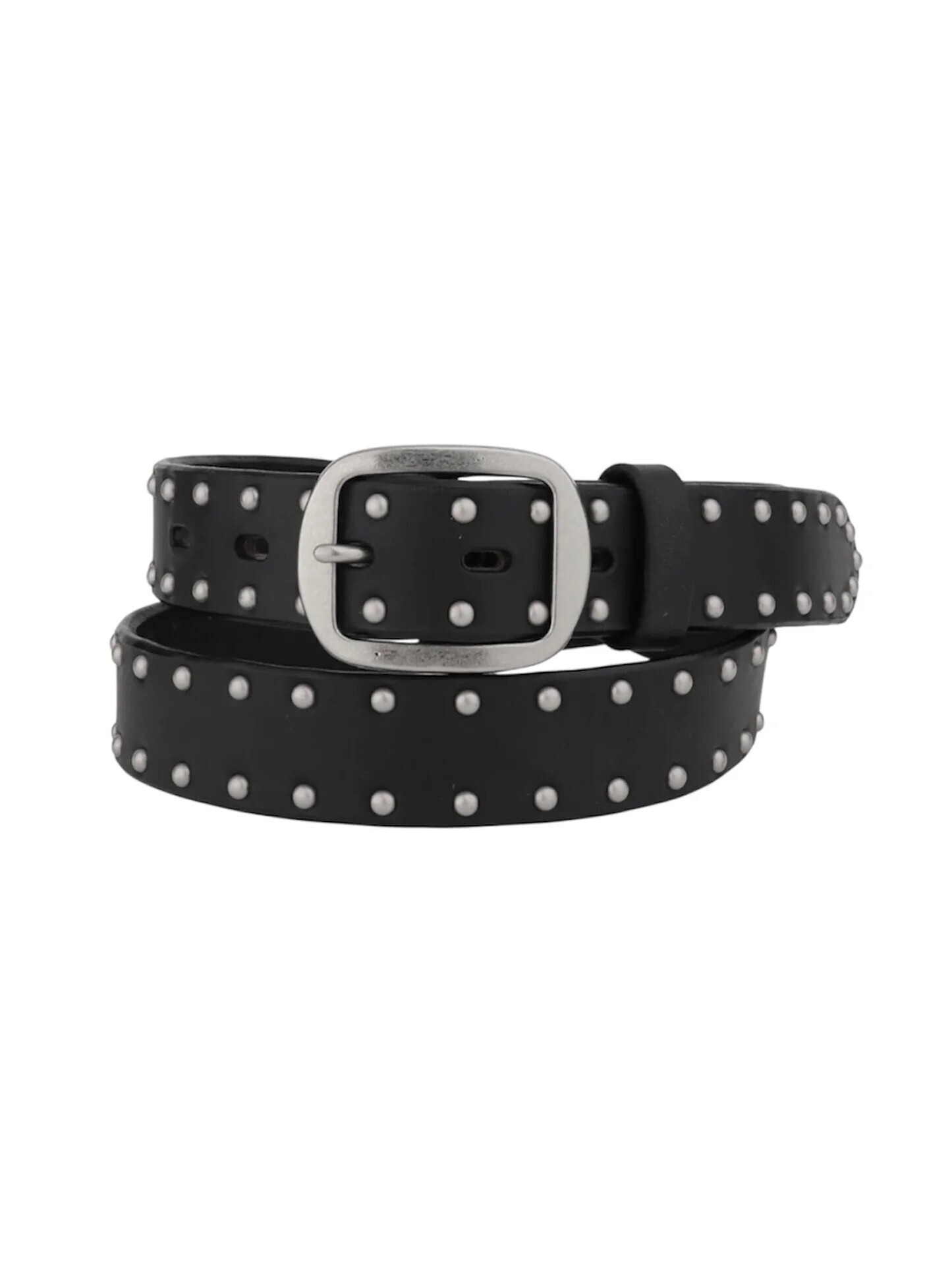 JOHN LAWRENCE SULLIVAN Leather belt with studs
