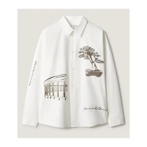 Maison Kitsune PARCS OF PARIS オーバーサイズ シャツ