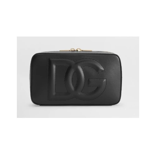 DOLCE & GABBANA DGロゴバッグ カメラバッグ スモール カーフスキン