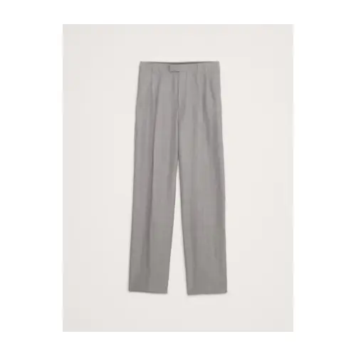 BANANA REPUBLIC テンセル™リネン ワイドレッグ スーツパンツ