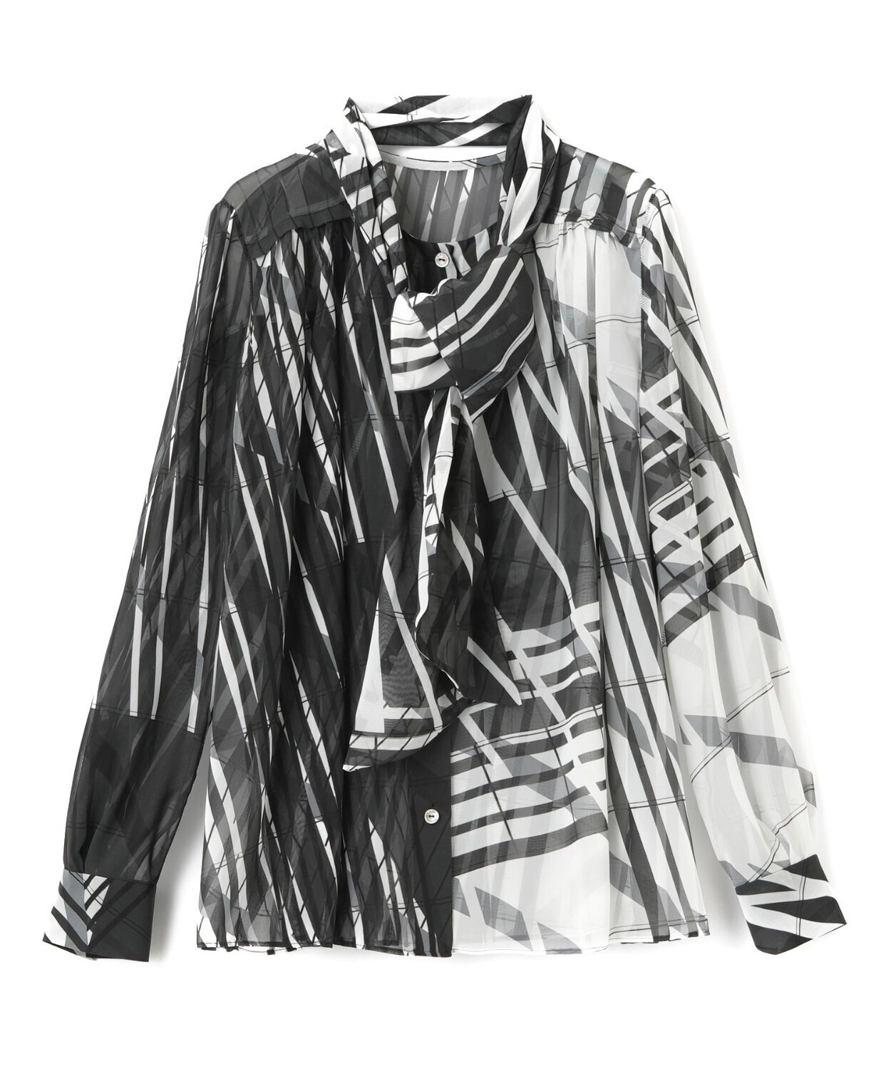 LANVIN COLLECTION シフォンブラウス