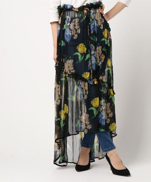 GANNI Louvre Chiffon