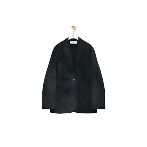 LOEWE テーラードジャケット（スエードカーフ）