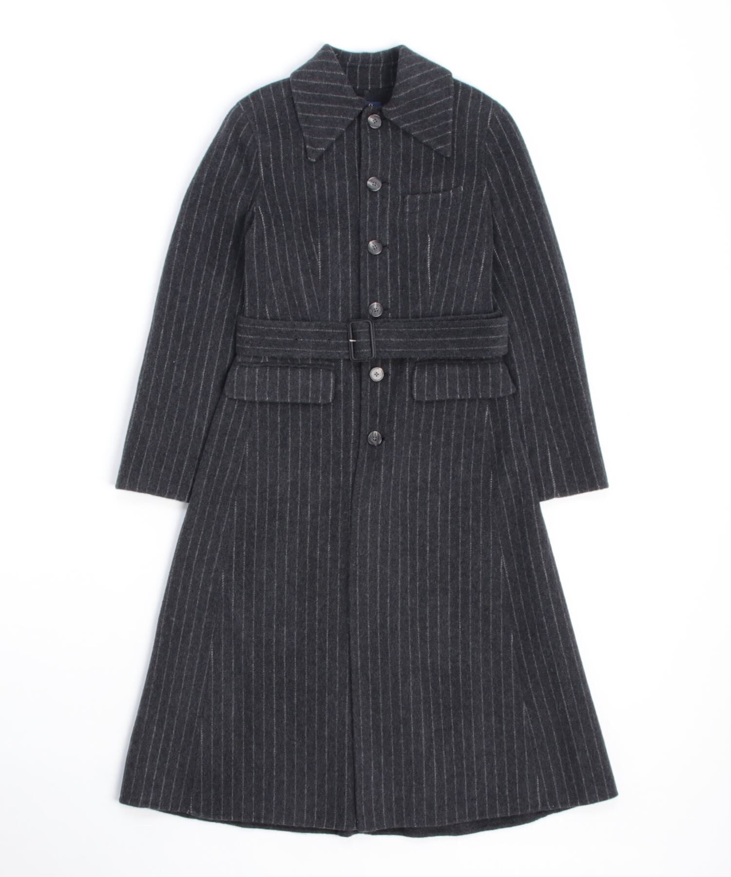 POLO RALPH LAUREN ピンストライプ ダブルフェイス コート