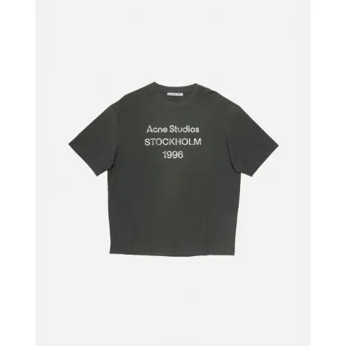 Acne Studios スプレー加工ロゴTシャツ