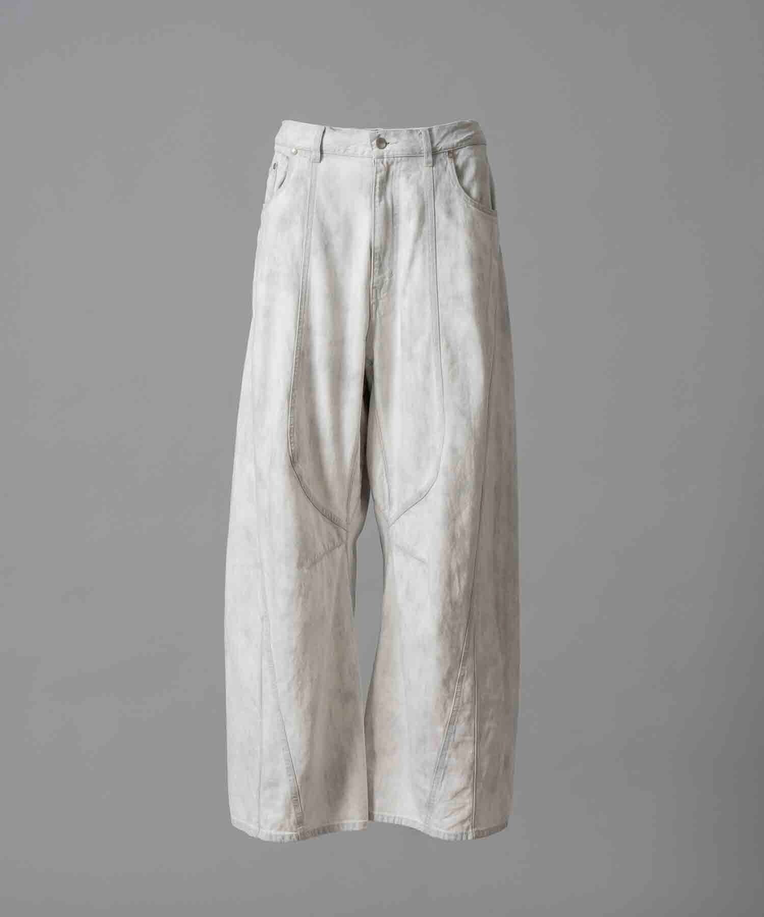 MAISON SPECIAL Three-Dimensional Cutting Denim Pants/立体裁断カッティングデニムパンツ