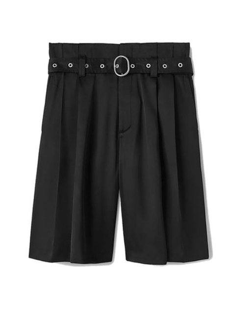 JIL SANDER ベルト付きショートパンツ