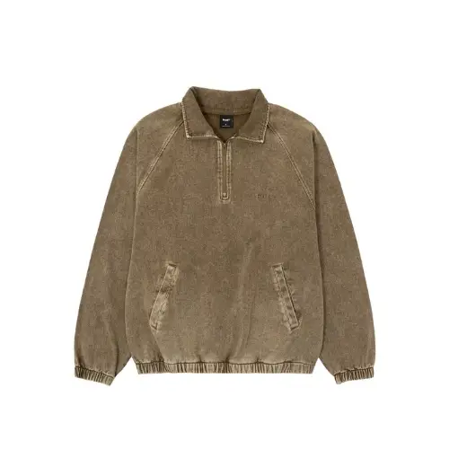 HUF eightynine HALF ZIP TOP