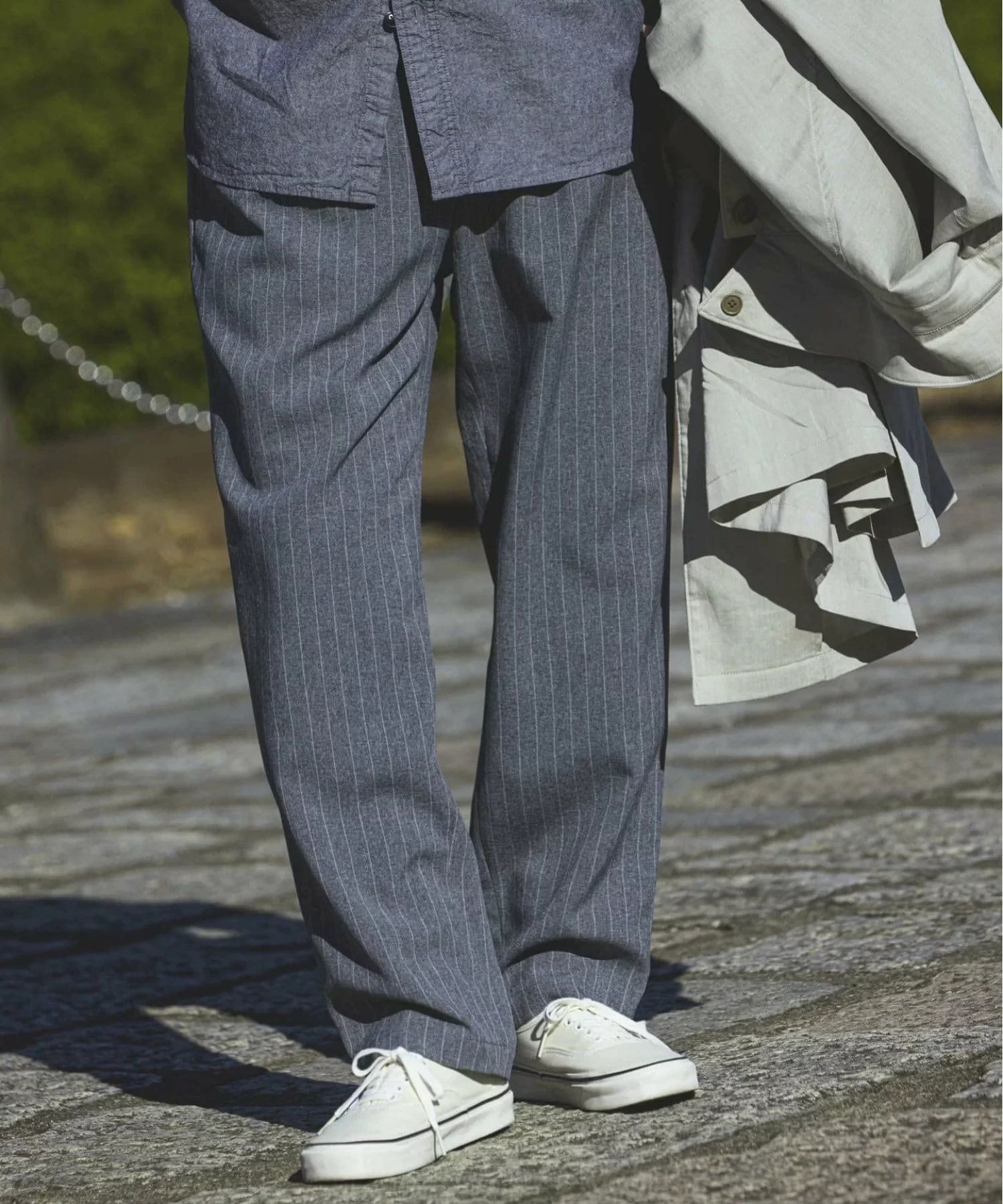 JOURNAL STANDARD relume TECHメランジ ウォッシャブル イージースラックス