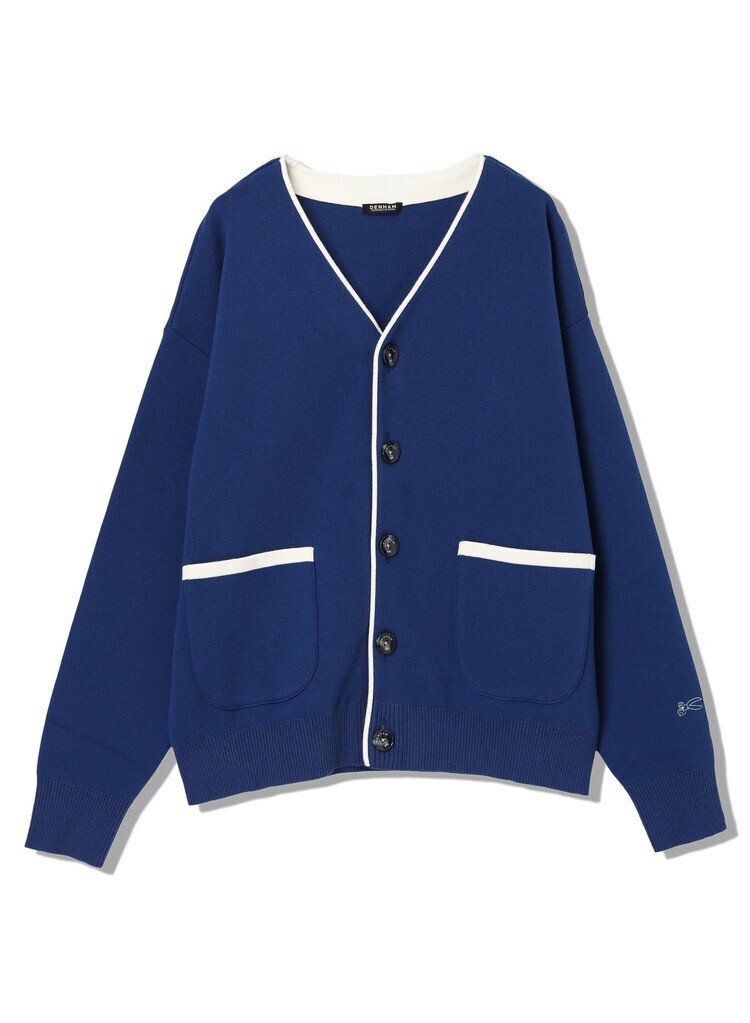 DENHAM PRM KNIT CARDIGAN