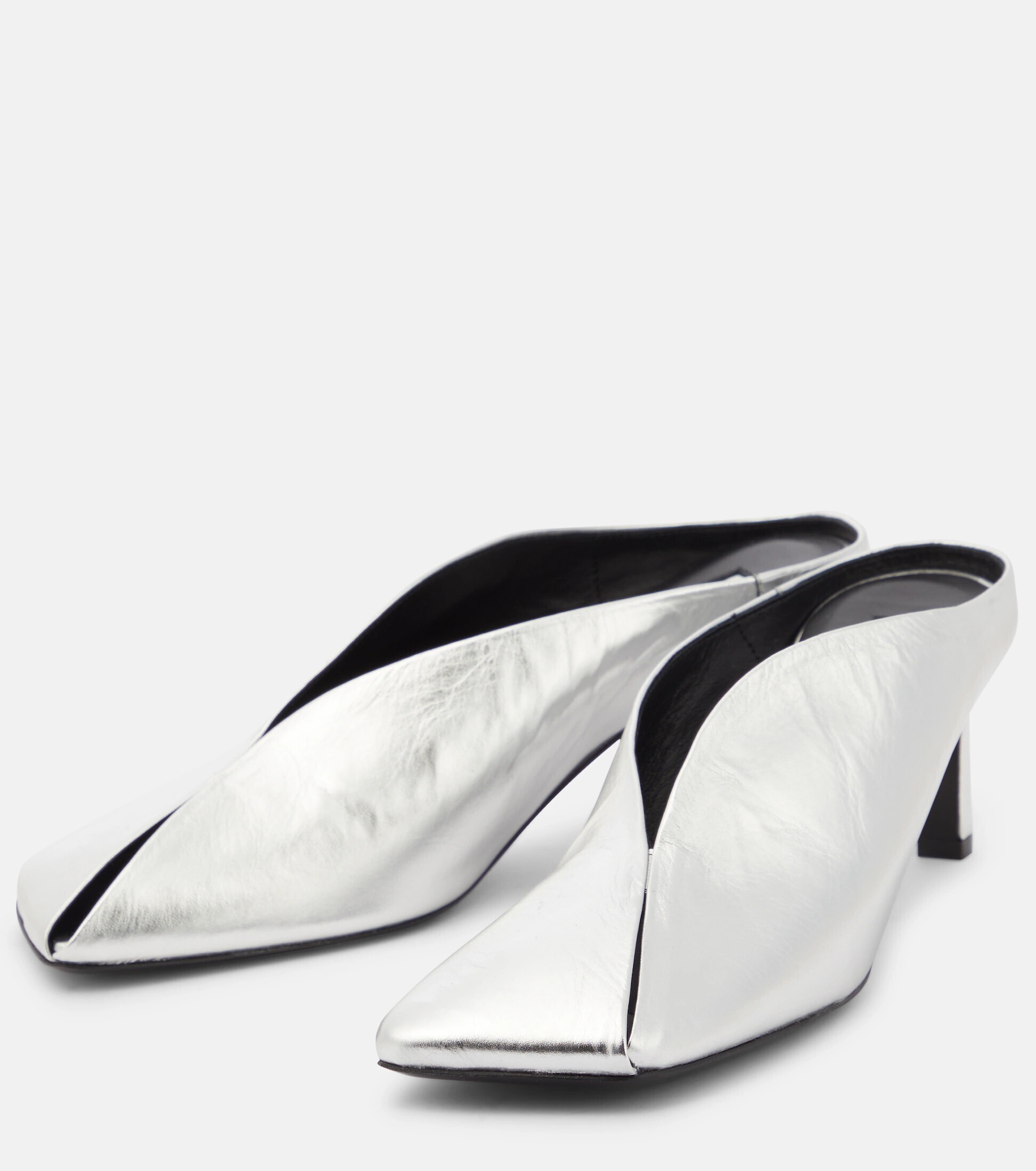 JIL SANDER カットアウト レザー パンプス