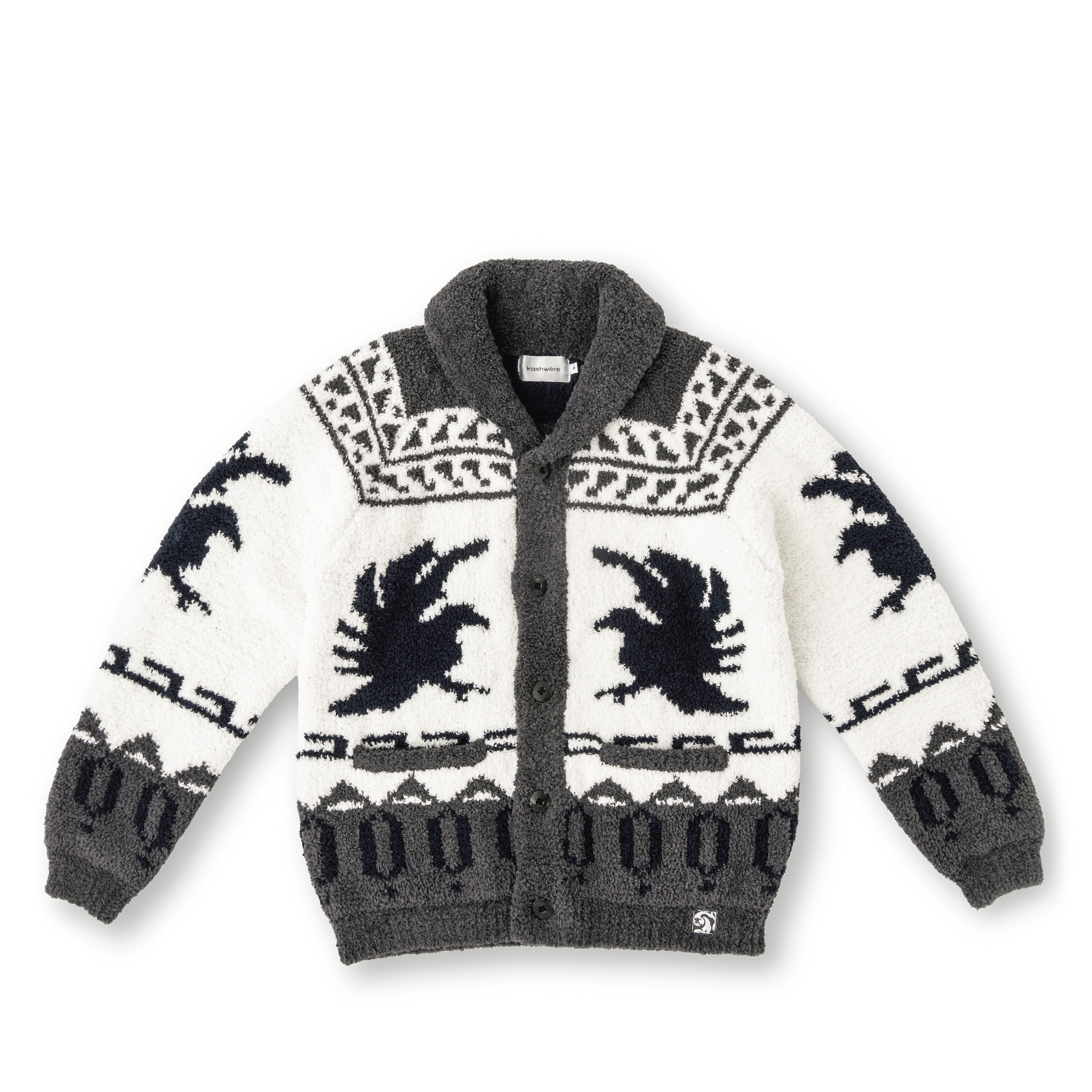 kashwere COWICHAN CARDIGAN