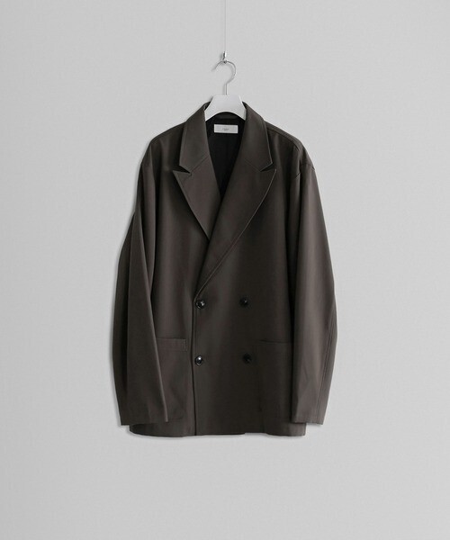 remer loose basic double tailored jacket