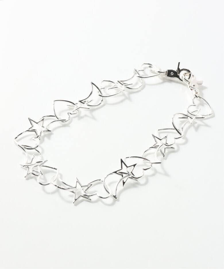 JIEDA 2WAY STAR MOON HEART CHAIN