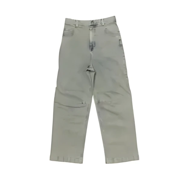 NKNIT denim high waist long pants