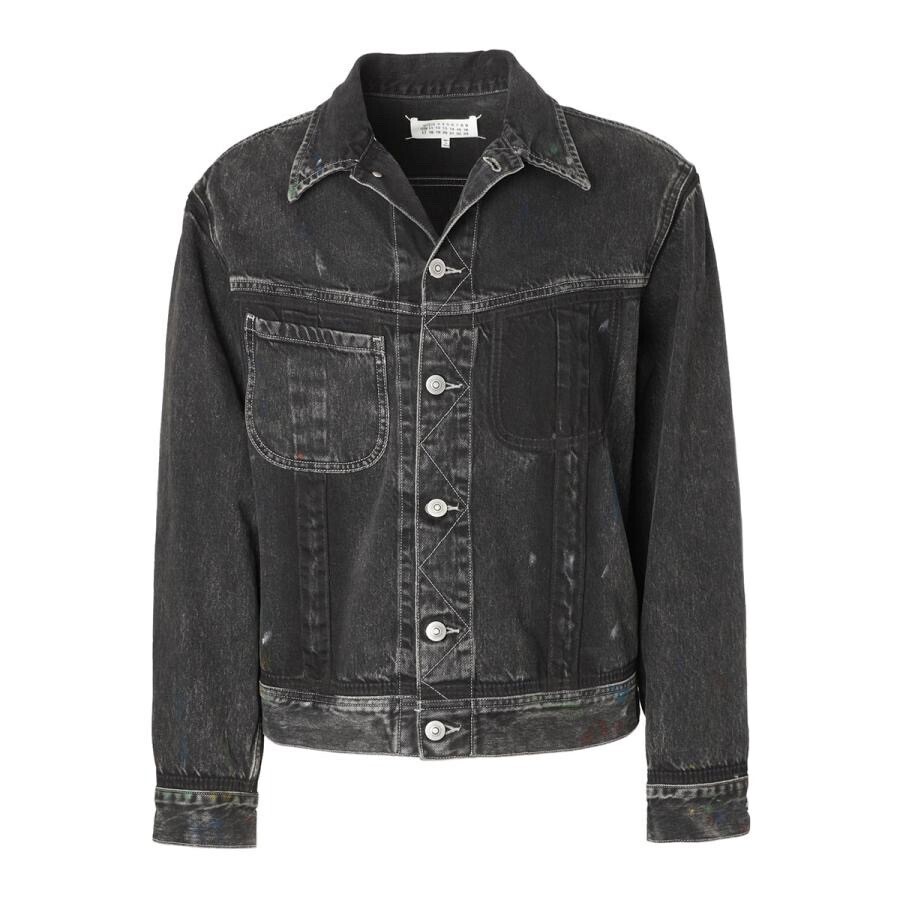 Maison Margiela デニムジャケット ブラック メンズ s50am0577-s30842-961