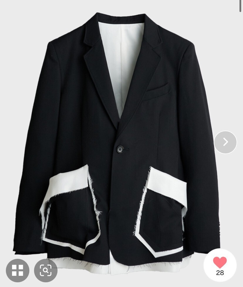 sulvam Classic short jacket