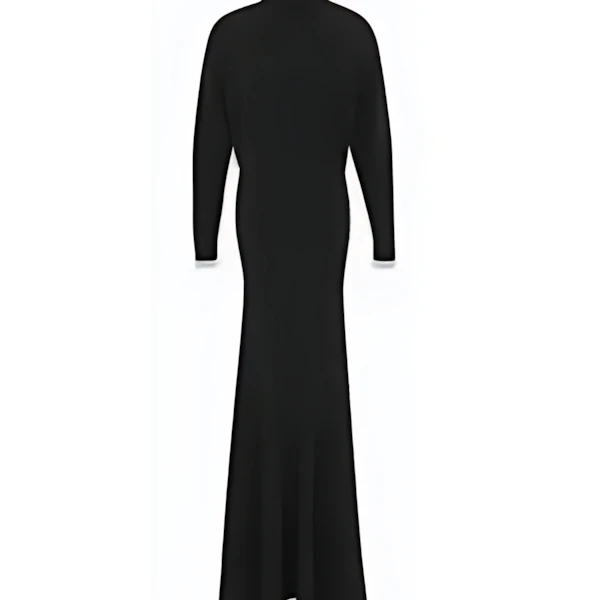 SAINT LAURENT ロング タートルネック ドレス