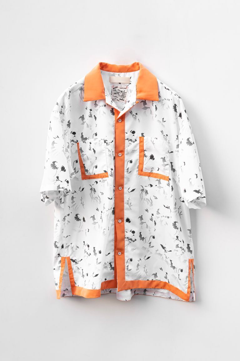 meagratia Floral pattern S/S SH