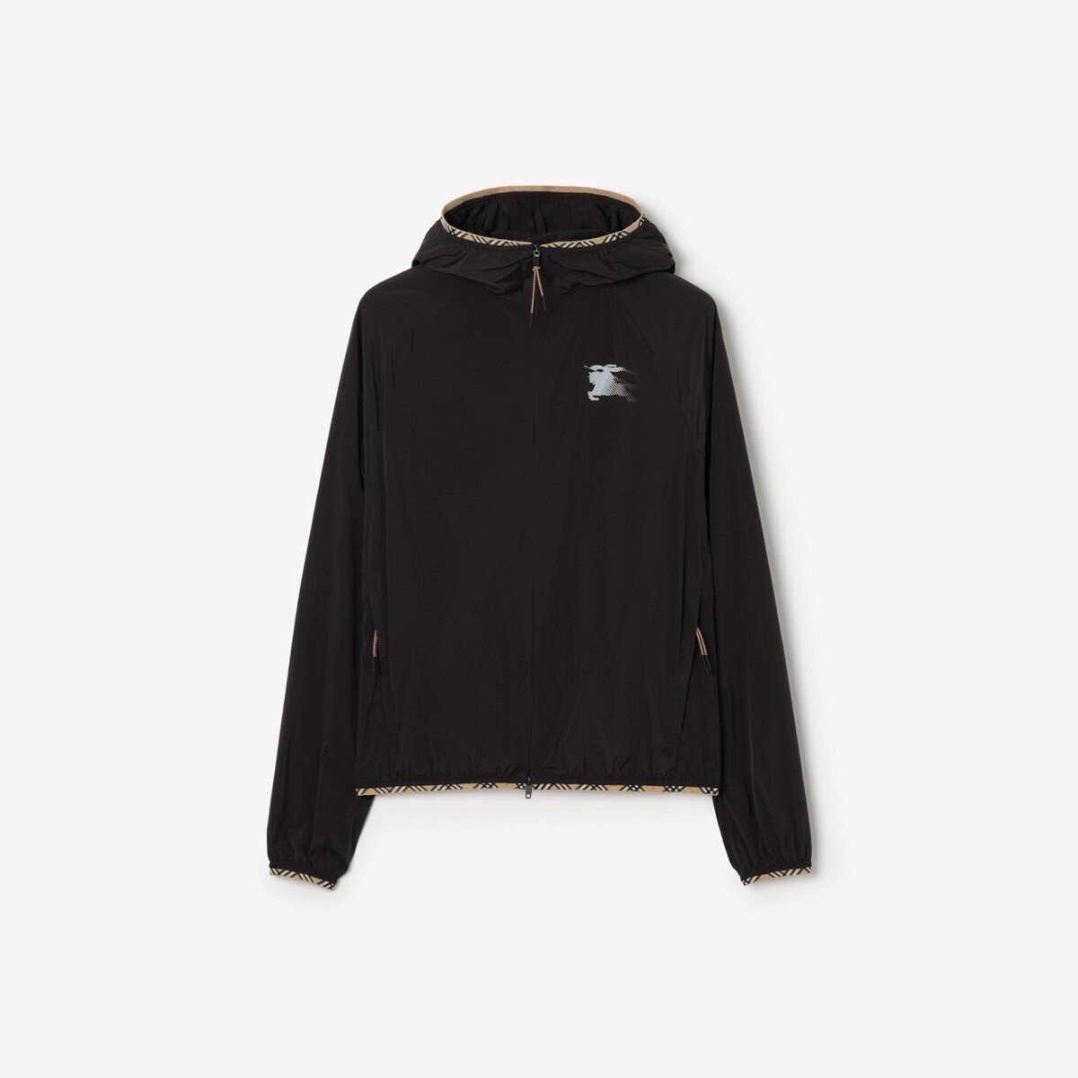 BURBERRY ナイロン フーデッドジャケット