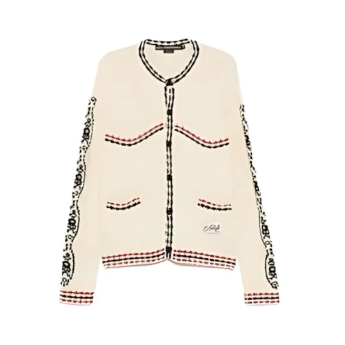 Andersson Bell Fantasia Round Neck Cardigan